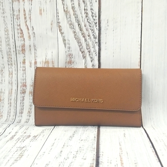 Michael Kors Brown Wallet NWOT - Picture 1 of 10